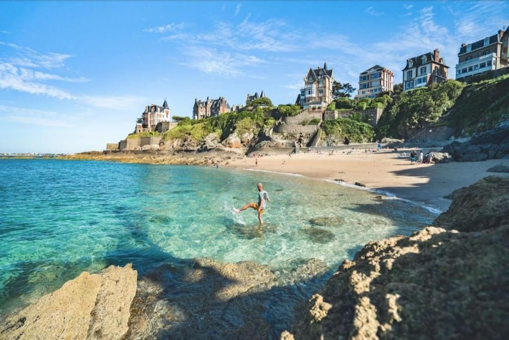 Quartier Saint-Enogat Maison De Charme Proche Des Plages Dinard Extérieur photo